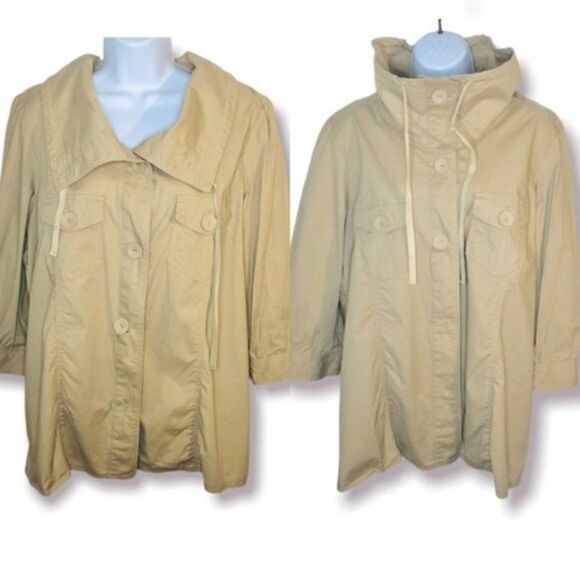 Lightweight Summer Jacket Penningtons Lightweight Button Pocket Tall X 14/16 - Picture 1 of 12